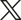 X logo