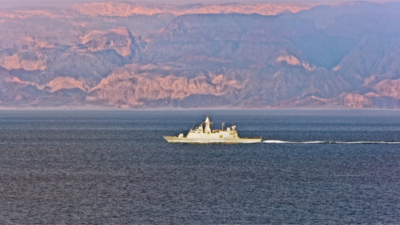 1600 x 900 red sea navy vessel
