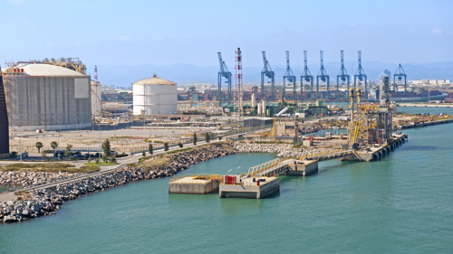 Hub for LNG