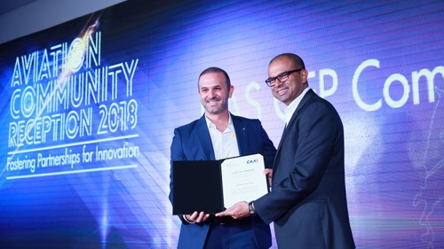800x500 CFP Award Ceremony - Wilhelmsen receives award