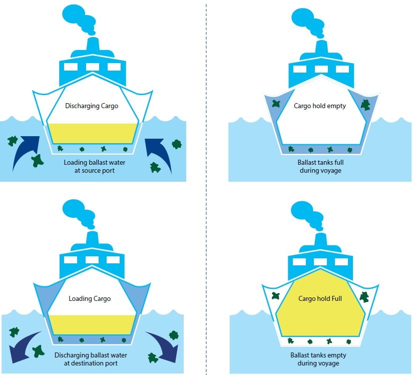 Ballast Deballast Infographic