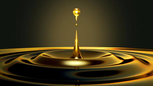 heavy oil drop