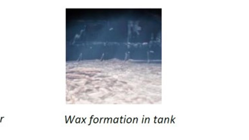 Wax formation Wax formation