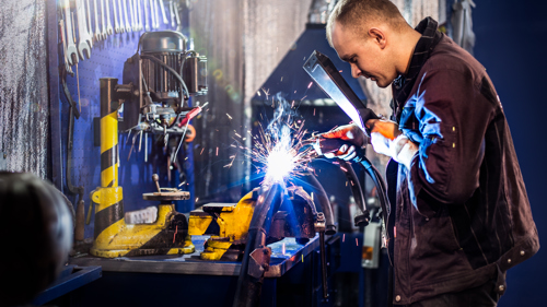 Welding Sparks